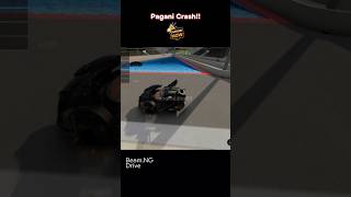 Pagani Crash gamingvideos shorts [upl. by Llertnom]