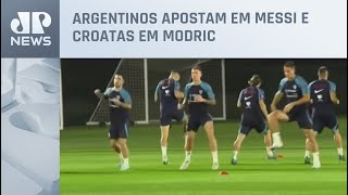 Argentina e Croácia abrem semifinal da Copa do Mundo nesta terça 13 [upl. by Moor]