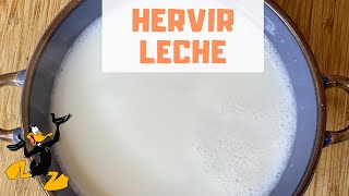 Cómo Hervir Leche 🤤 ¡PASTEURIZAR LECHE EN CASA [upl. by Eiramacissej]