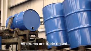 Complete Steel Drum Reconditioning System [upl. by Nagap]