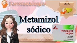 Metamizol sódico farmacología [upl. by Nnylirej516]