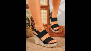 Sandals Heels fancy disening best colour sandals collection fashion viralvideos [upl. by Kallman]