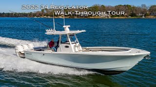 2022 Regulator 34 In Depth Tour [upl. by Brenner]