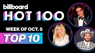 Billboard Hot 100 Top 10 Countdown For October 5 2024  Billboard News [upl. by Hebel750]