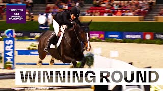 Katie Dinan amp Brego Rn B record their first WC win  Longines FEI Jumping World Cup™ Washington [upl. by Glendon]