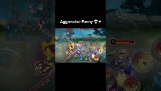 Extreme Fanny Aggressiveness 🔥🔥 mobilelegends mlbbcreatorcamp montage [upl. by Pickens]