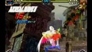 Wii Tatsunoko VS Capcom Ken combos [upl. by Otho]