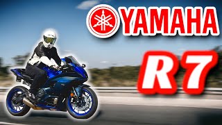 Yamaha R7 Test RideReview  Is the R7 a beginner bike  2024 Yamaha R7 Specs [upl. by Jaqitsch]