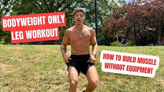 BODYWEIGHT LEG TRAINING  THE BEST EXERCISES TO BOOST TESTOSTERONE BUILD MUSCLE amp GET LEAN [upl. by Golter203]