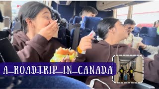 10 hour road trip in Canada 🇨🇦  Algoma university Sault Ste Marie  BramptonSSM  dancing twins [upl. by Adnawak]