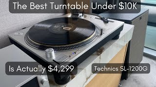 The Amazing Technics SL1200G  Best Turntable Under 10K [upl. by Roderica]