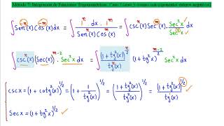 ►Aprende Rápido y Fácil a Resolver Integrales Trigonométricas con Exponente Negativo [upl. by Levine49]