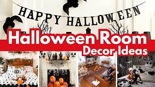 200 Easy Halloween Room Decorating Ideas Bedroom Dining Living Room amp Kitchen [upl. by Arabella]