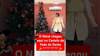 O Natal chegou aqui no Castelo da Fada do Dente Fadadodente Natal Dentistainfantil [upl. by Assi274]