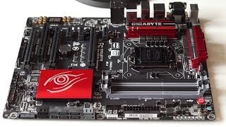 Gigabyte Z97X G1 Gaming 7 Motherboard Unboxing and First Look [upl. by Ck]