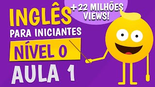 NÍVEL 0  AULA 1  INGLÊS PARA INICIANTES 🟣 [upl. by Ijic]