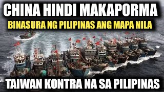 LAGOT SILA BINASURA NG PILIPINAS ANG BAGONG MAPA NG CHINA TAIWAN KONTRA DIN  sirlester [upl. by Annmarie]