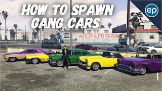 GTA 5  How to Spawn Gang Cars [upl. by Lux]