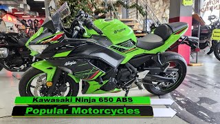 Kawasaki Ninja 650 ABS Popular 2024 Motorcycles [upl. by Nnhoj993]