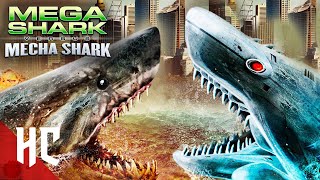 Mega Shark vs Mecha Shark  Full Monster Horror Movie  HORROR CENTRAL [upl. by Notlrak908]