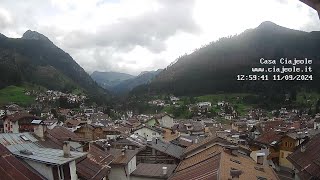 Timelapse 11092024  Webcam Casa Ciajeole  Moena Val di Fassa Dolomiti [upl. by Keener]