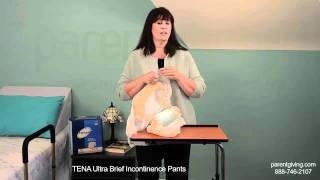 Tena Ultra Brief Incontinence Pants  SCT68010 [upl. by Delmar]