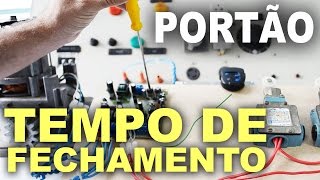 Programar tempo de portão eletrônico  Passo a passo [upl. by Towne65]