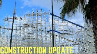 RMC White Cyclone Topping Off Construction Update White Whale  白鯨 Hakugei [upl. by Boykins5]