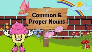 Types of Noun  Common Noun  Proper Noun  kindergarten [upl. by Assened933]