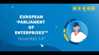 European Parliament of Enterprises 2023™  promotional video with subtitles [upl. by Cown433]