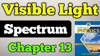 Visible light and continues spectrum chapter 13 physics optic class 11 new physics book  first year [upl. by Badr]