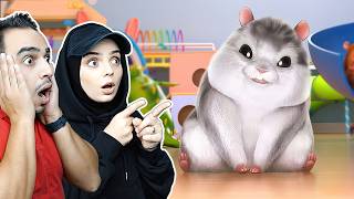 HAMSTER SAHİPLENDİK VE ONU BESLEDİK  😱 [upl. by Ellennoj]