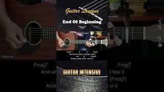 End Of Beginning  Djo  EASY Guitar Tutorial with Chords  Lyrics  Guitar Lessons [upl. by Lombardi]