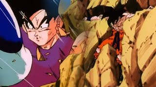 Goku got punched in the stomach and knocked out [upl. by Lletnohs]