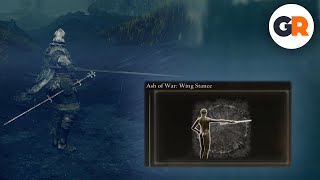 How To Get Ash of War Wing Stance amp What It Does  Elden Ring Shadow Of The Erdtree [upl. by Kolodgie]