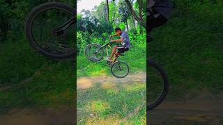 Wili cycle stunt atitude song pls sport me gysautomobileyoutubeshorts [upl. by Adlare937]