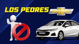 ✅5 Autos de CHEVROLET que NO DEBES COMPRAR 🤢🤮 [upl. by Alur50]