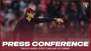 CAGLIARITORINO  PRESS CONFERENCE MISTER VANOLI🎙️ [upl. by Eonak]