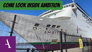 Ambassador  Ambition  Ship Tour  Liverpool [upl. by Arreic320]