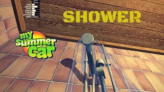 How to lower Dirtiness fast  shower Tutorial  My Summer Car 9 [upl. by Nas]