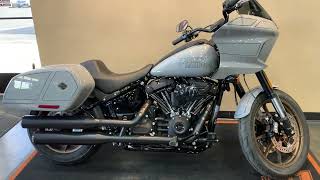 CUSTOM PIN STRIPED 2024 HarleyDavidson Softail Low Rider ST in Billiard GrayFXLRST [upl. by Kenward907]