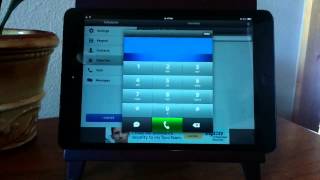 How to use an iPad as Phone [upl. by Yasdnil]