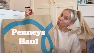 PENNEYSPRIMARK HAUL  Homeware Autumn clothing try on [upl. by Adnwahsor]