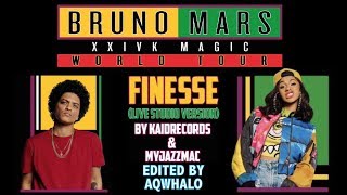 Finesse feat Bartier Cardi Live Studio Version With Intro amp Dance Break  Bruno Mars amp Cardi B [upl. by Reynolds874]