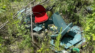 INDUSTRIAL DIESEL MOWER LEFT ROTTING IN A JUNKYARD FOR OVER 20 YEARS… CAN WE SAVE IT [upl. by Susanna957]