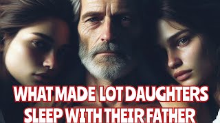 What made Lot daughters sleep with thier own father biblestories bible [upl. by Sudnak]