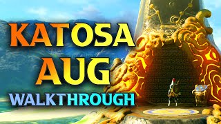 Katosa Aug Shrine Guide  Legend Of Zelda Breath Of The Wild Walkthrough [upl. by Landa]