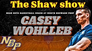 Casey Wohlleb head boys basketball coach at North Broward Prep talks high school hoops [upl. by Tamiko]