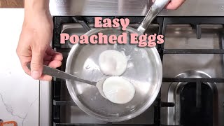 Easy Poached Egg  Kenjis Cooking Show [upl. by Wyon]