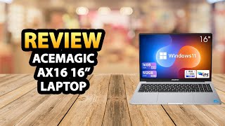 ACEMAGIC AX16 16 Inch Laptop ✅ Review [upl. by Eachern277]